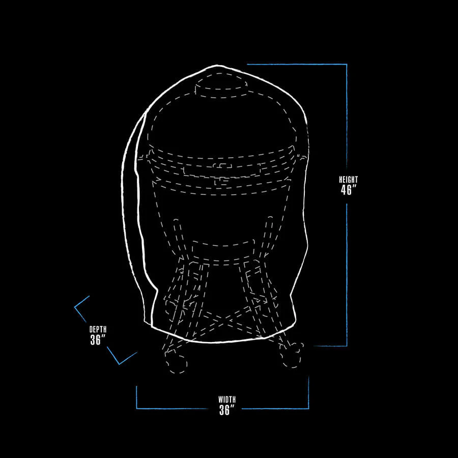 K24 Charcoal Grill Cover - Image 2