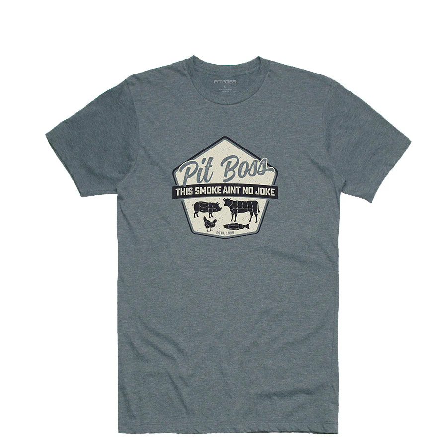 Men’s Titanium Heather Masters of Smoke T-Shirt