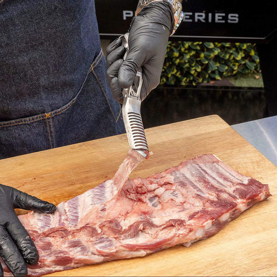 Stainless Steel Rib Prep Tool - Image 4